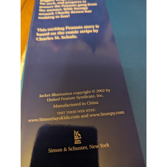 Snoopy Flyng Ace to the Rescue Hard Cover -Charlie Brown - Picture 7 of 8